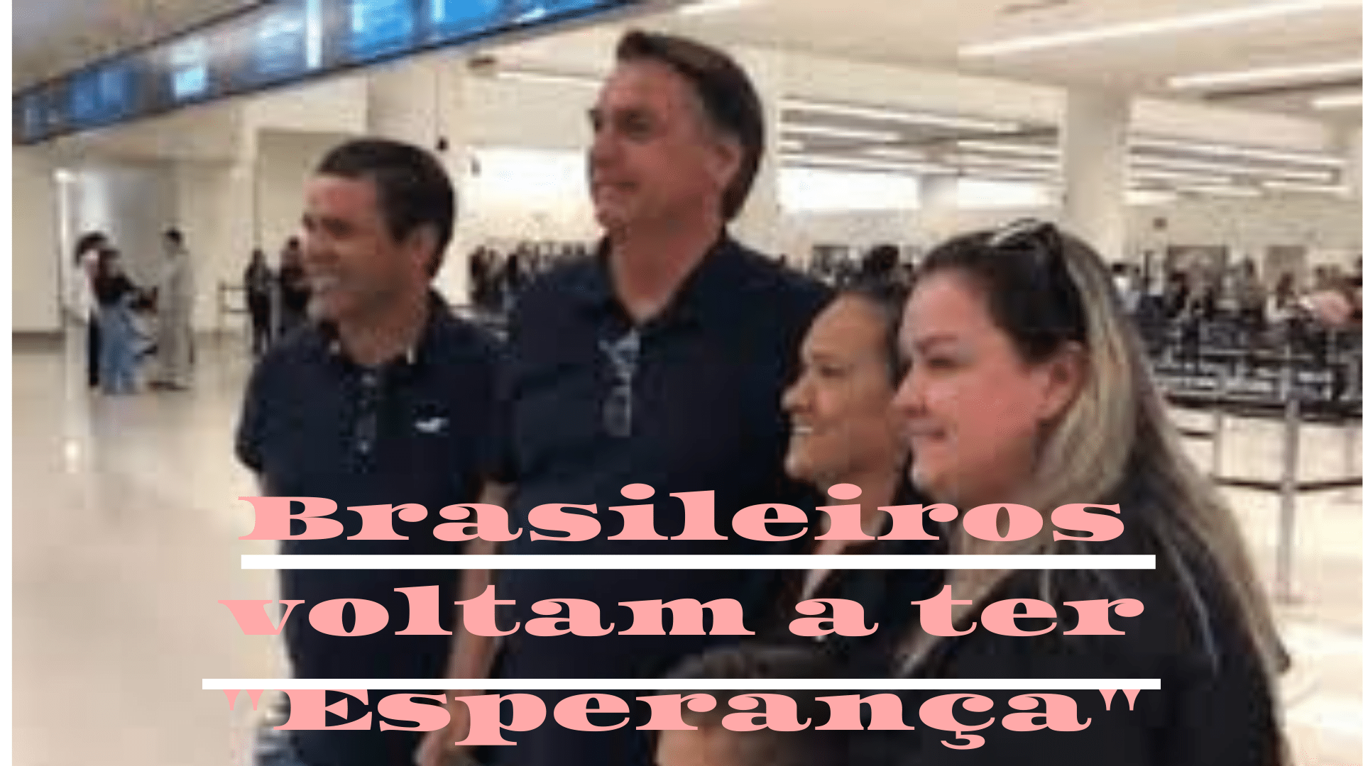 Brasileiros voltam a ter esperanca