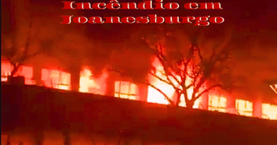 Incendio em Joanesburgo