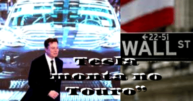 Tesla monta no Touro 1