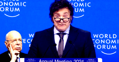 Discurso de Javier Mirlei no Fórum Economico Mundial, em Davos