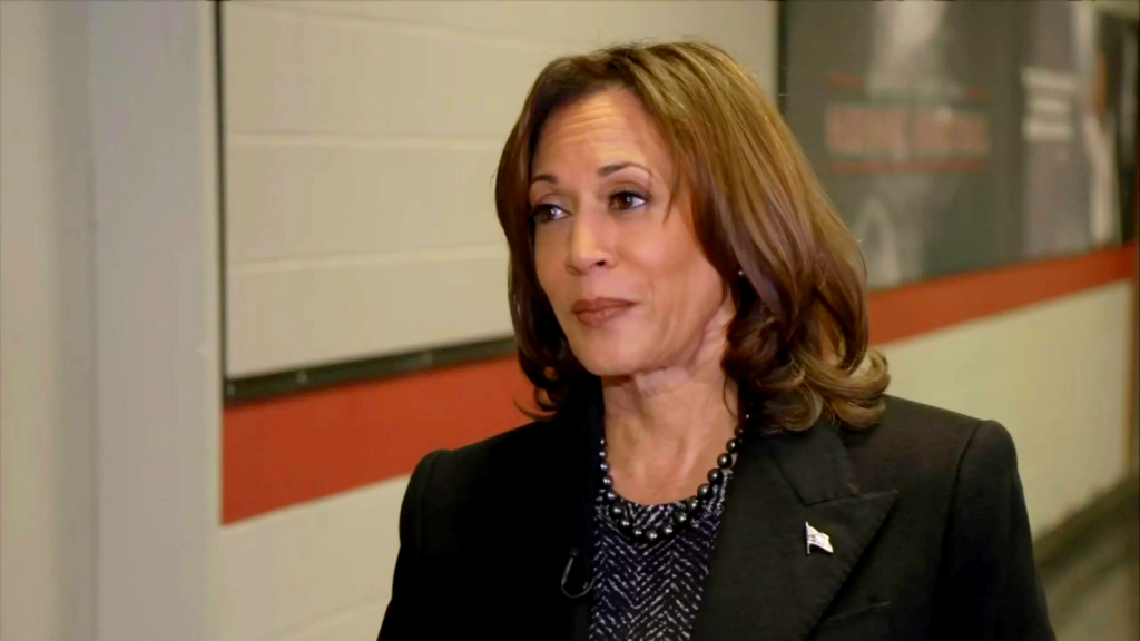 Kamala Harris enfrenta críticas de membros do eleitorado.