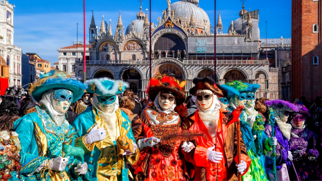 Carnaval de Veneza, Itália, Europa.